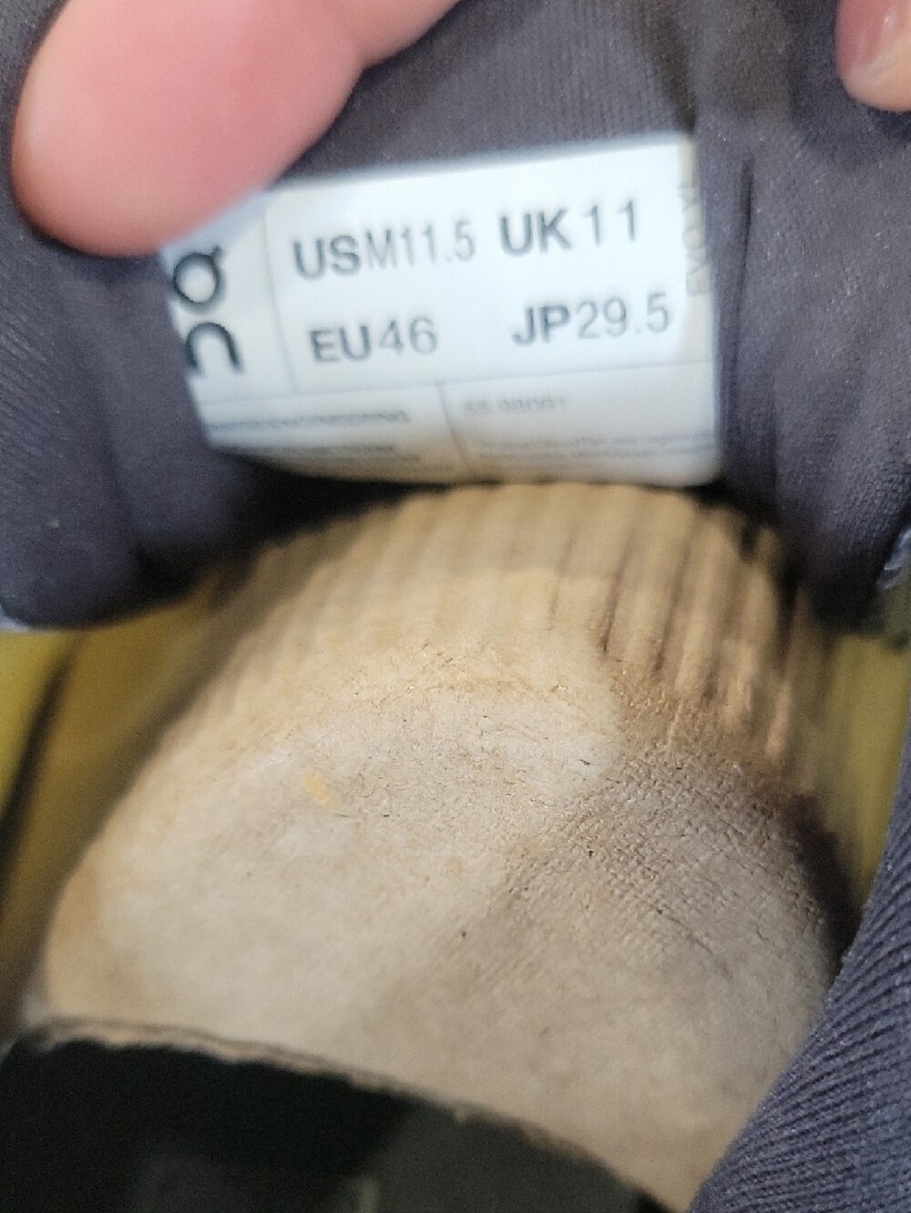 On Cloudswift Men's Athletic Shoes - Hay Sand - Picture 6 of 6